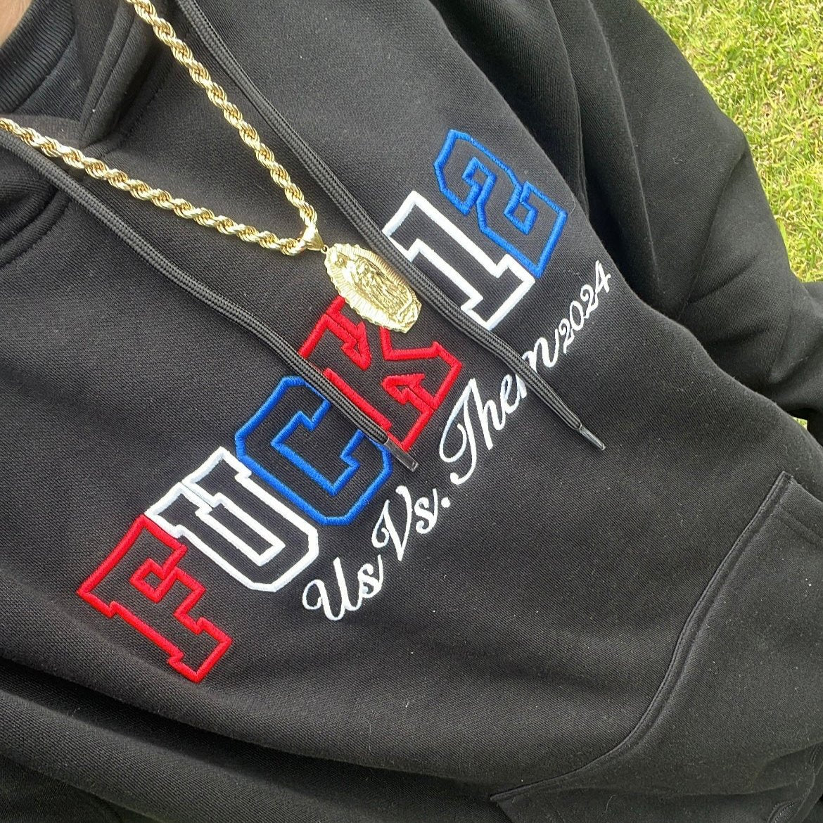 Fuck 12 Embroidered