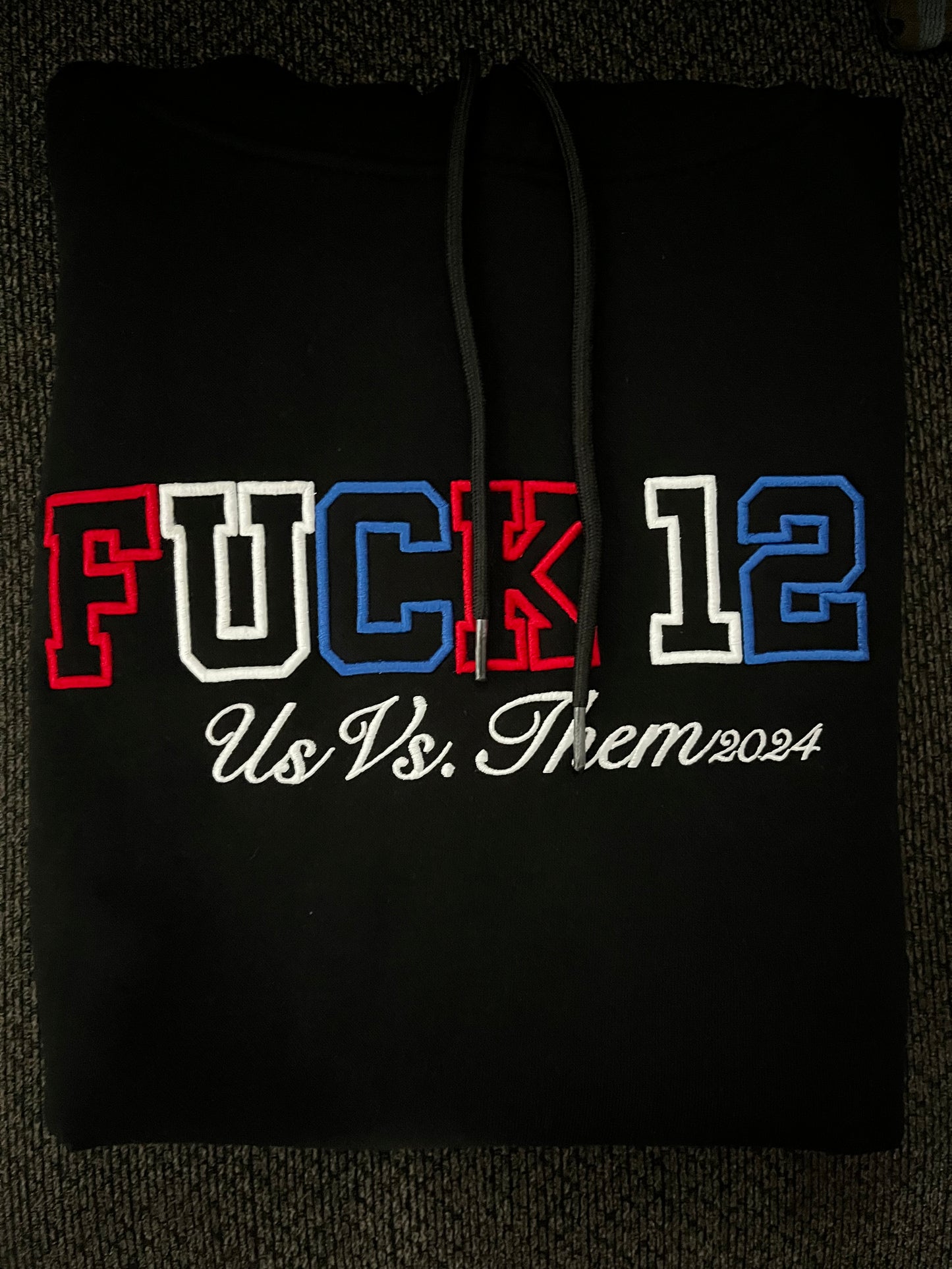 Fuck 12 Embroidered